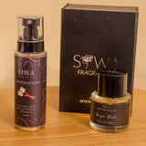 Siwa Marshmallow Bundle with Vase of 20 White Roses