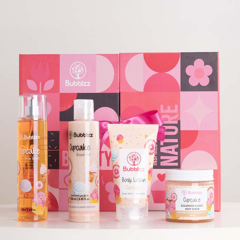 Bubblzz Cupcake Body Care Collection