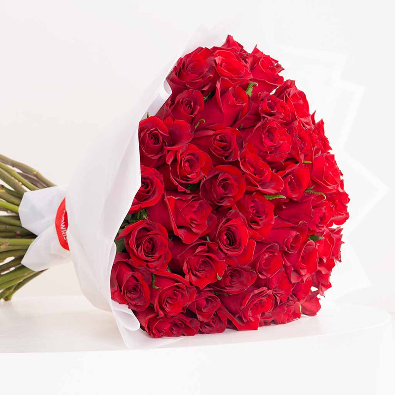50 Red Roses Luxury Bouquet