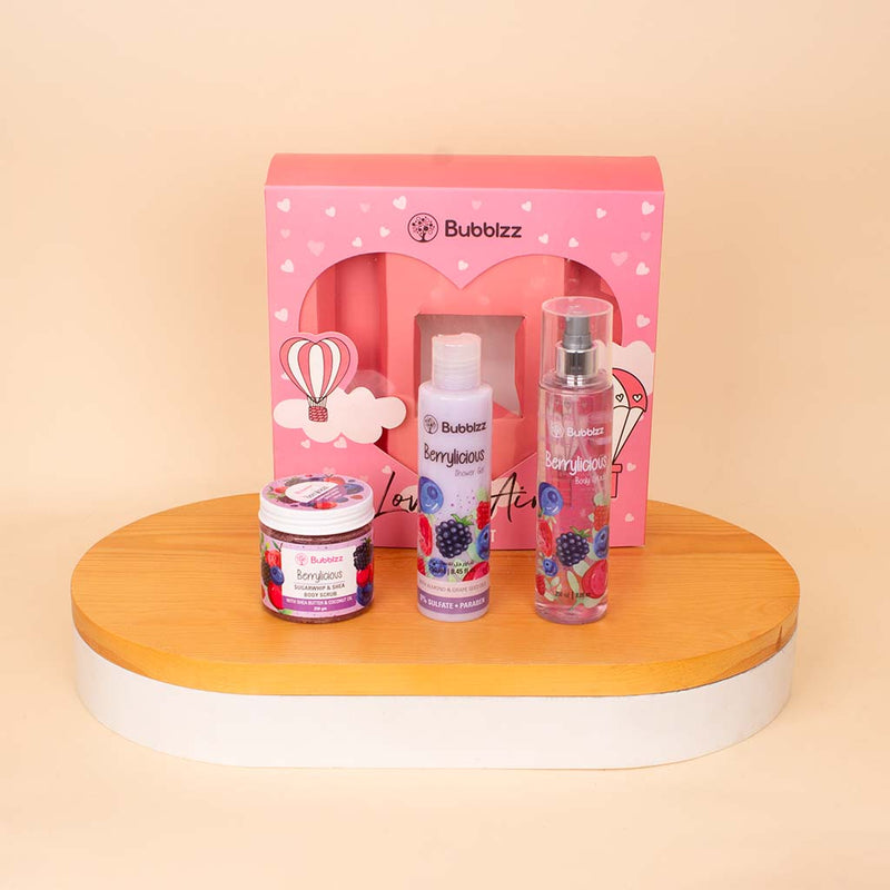Bubblzz Love Is In The Air Beauty Kit Berry