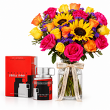 Armaf Odyssey Soda Pop EDP & Vibrant Sunshine Vase