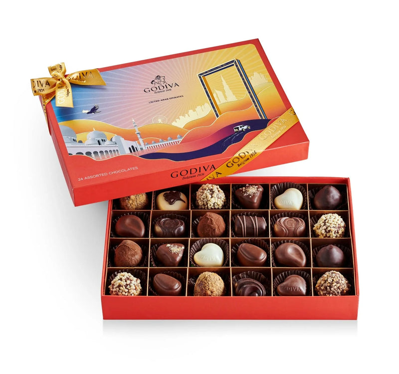 Godiva UAE Edition Gift Box 24pcs