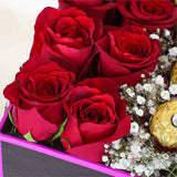 Premium Chocolate & Red Roses Gift Box