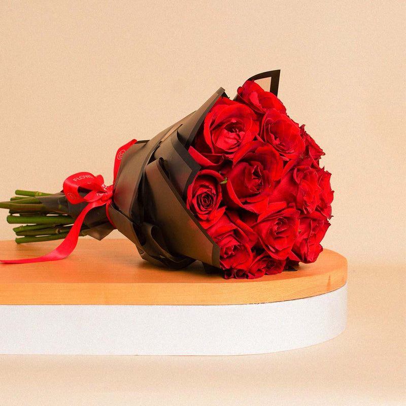 Red Love Hand Bouquet | 20 Red Rose