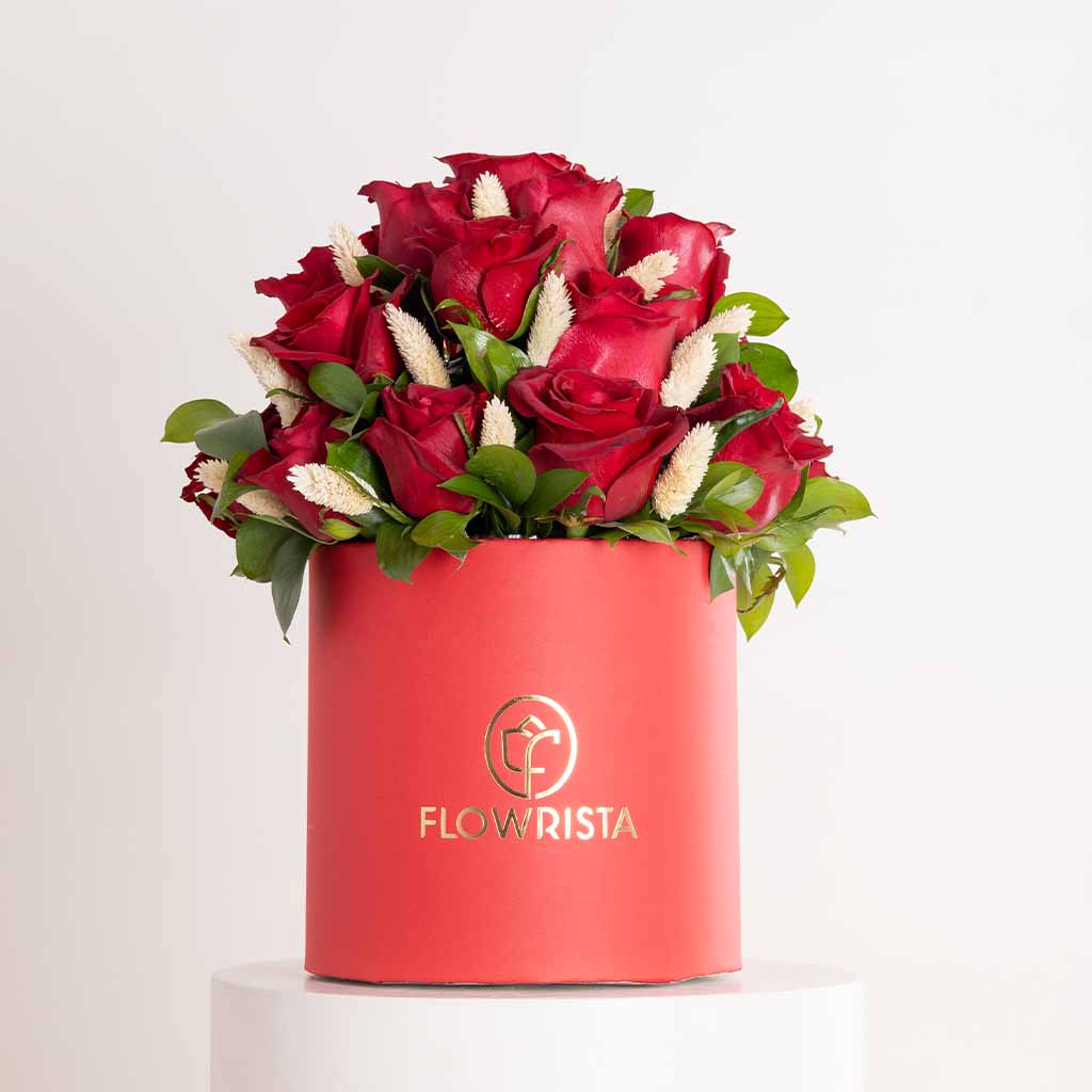 Flowrista Romantic Rouge Box