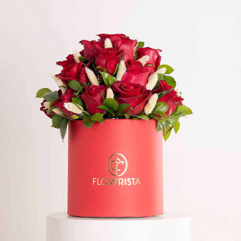 Flowrista Romantic Rouge Box