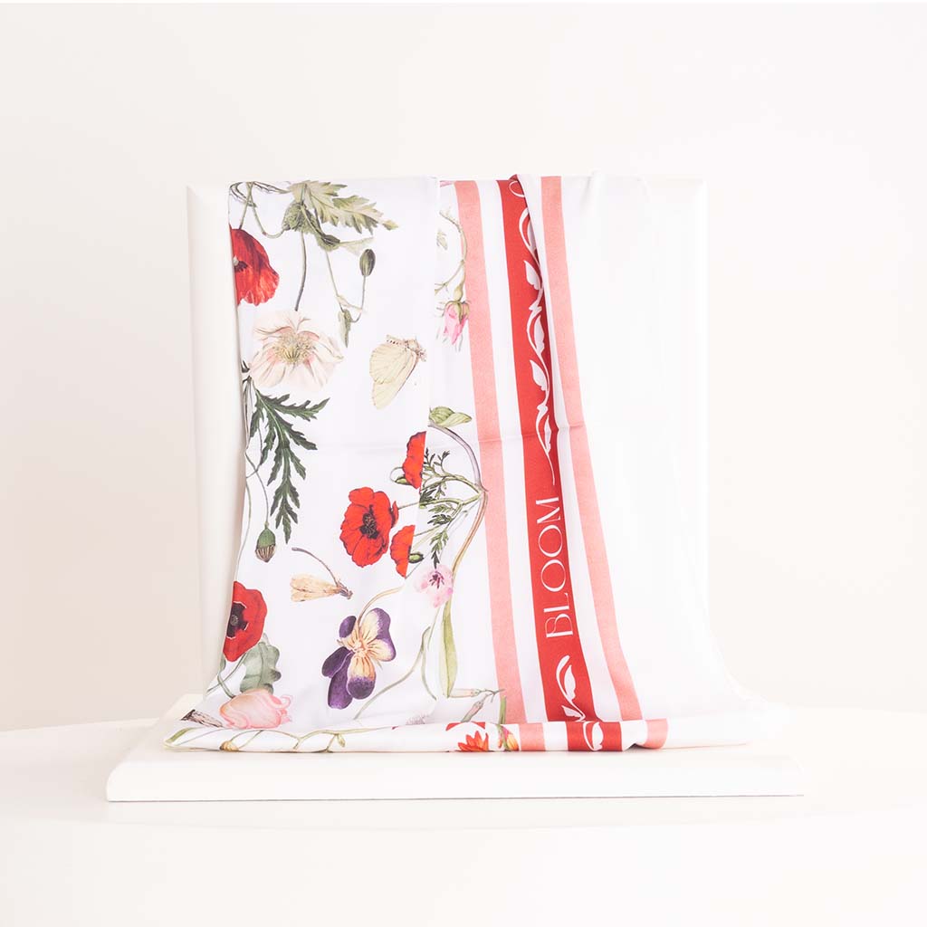 Veloor Rouge Scarf