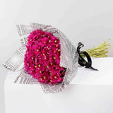 Purple Chrysanthemum Hand Bouquet