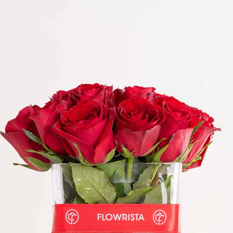 The Red Gallery Vase