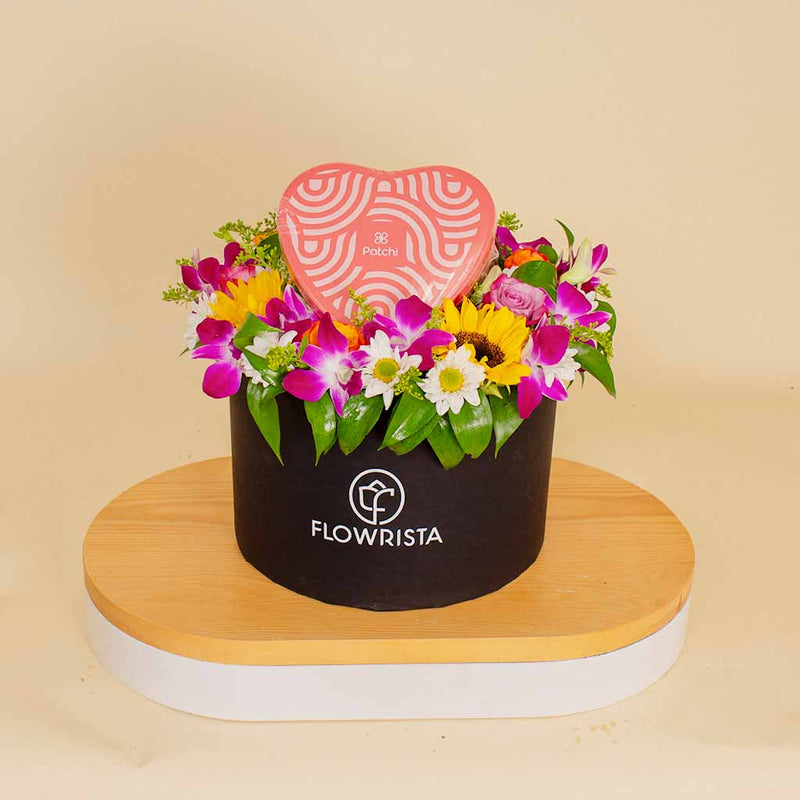 Patchi Love Chocolate Box | Spring Flower Box