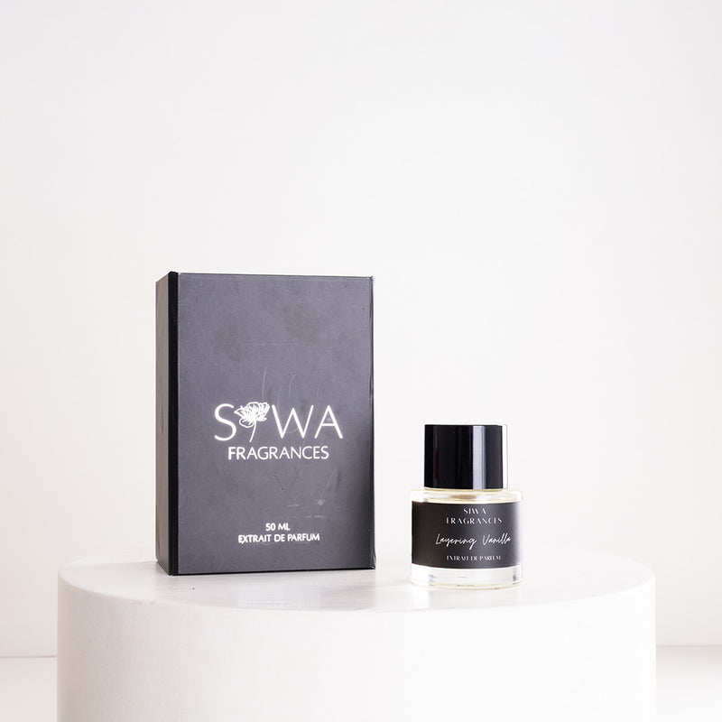Siwa Layering Vanilla Eau de Parfum 50ml & Pink Roses Bouquet