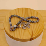 Marble Rosary - Brown