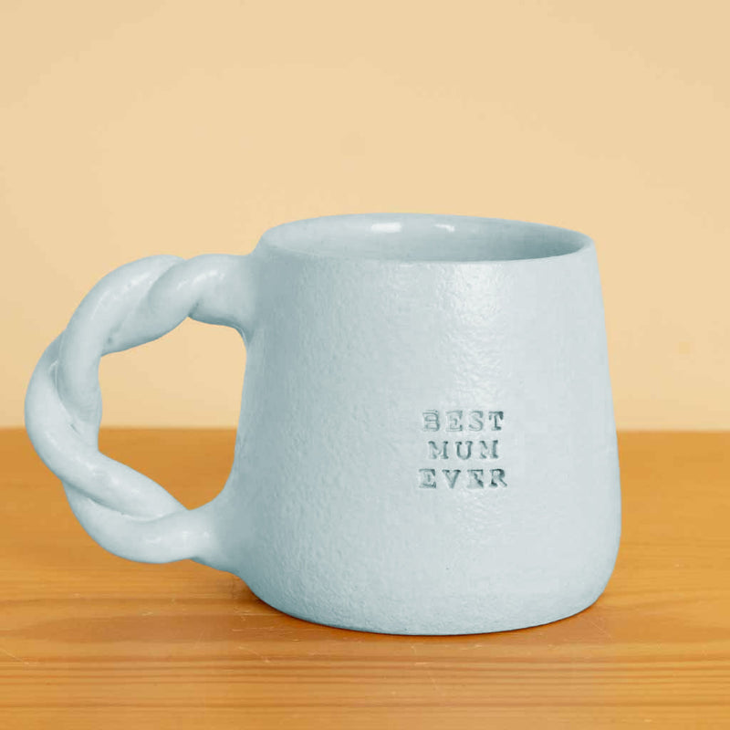 Mug Best Mom Ever - Baby Blue