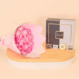 Passionelle Premium Chocolate And Pink Roses