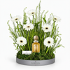 Body Oud Silk nestled low in flowers