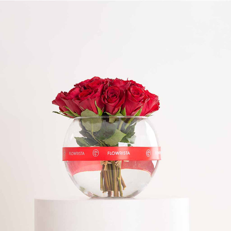 Scarlet Reverie Vase