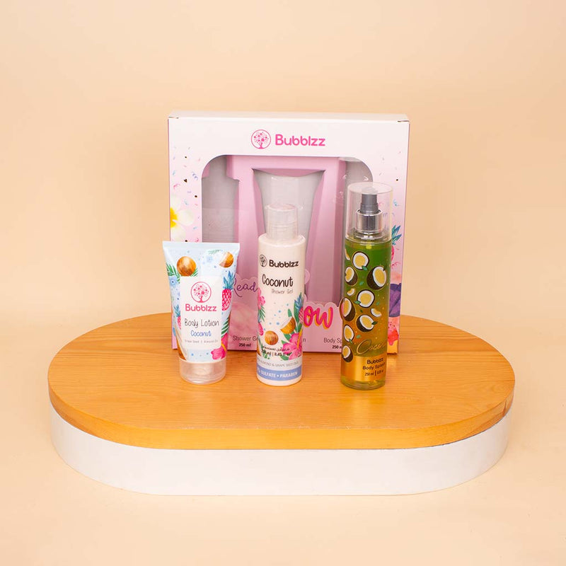 Bubblzz Glow Gift Set - Coconut