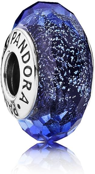Pandora Sterling Silver and Murano Glass Charm