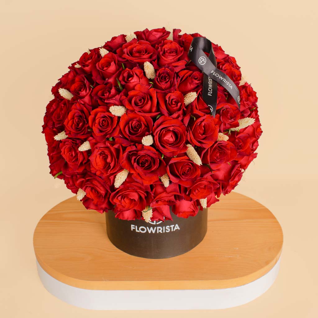 Royal Red Rose Box