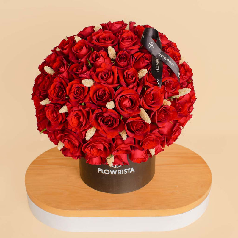 Royal Red Rose Box