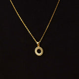 Markiz Gold-Plated Sunburst Necklace