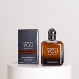 Giorgio Armani Stronger With You Eau de Toilette & Red Roses Bouquet