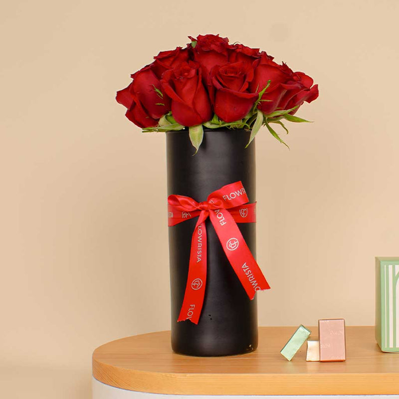 Patchi Chocolate and Love Vase