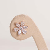 Pandora Sparkling Herbarium Cluster Stud Earrings 14k Rose Gold-Plated & Revival Roses Bouquet
