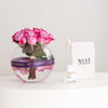 Nuit Born In Milano & Purple Roses Vase