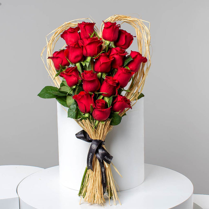 Red Heart Bouquet