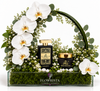 Ashek Al Oud Perfume & Bakhour Gift Set with White Orchid Wreath