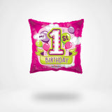 Girl 1st Birthday Balloon