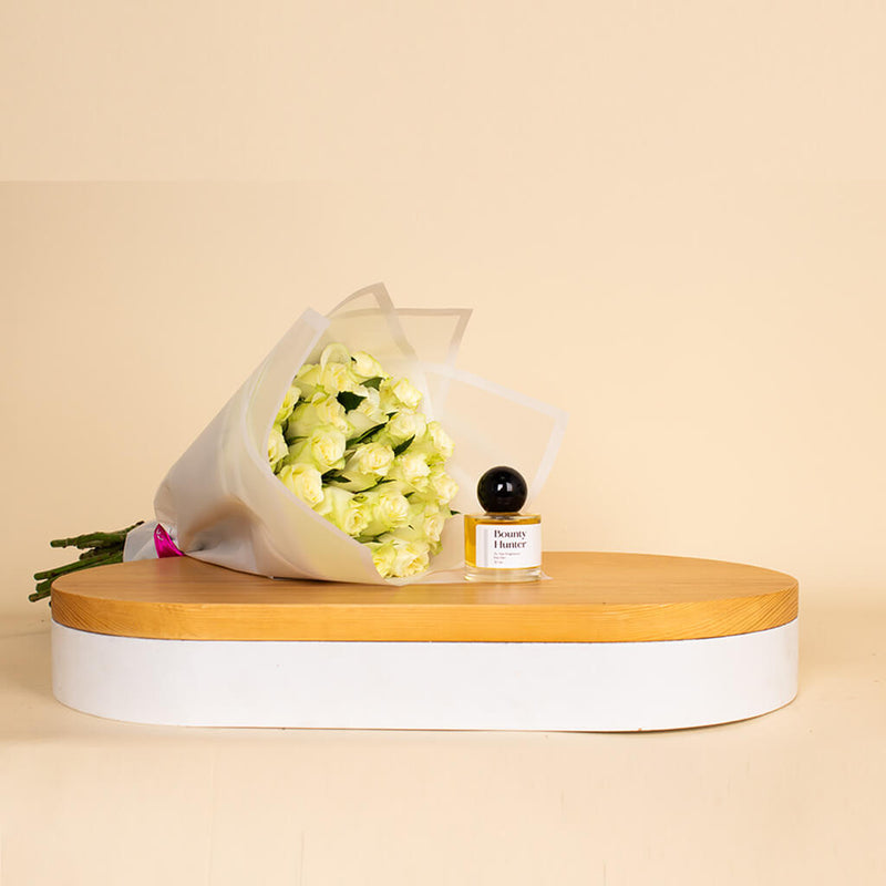 Nuit Fragrances Bounty Hunter | 20 White Flower Bouquet