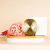 Mother Golden Shield | 20 Light Pink Flower Bouquet