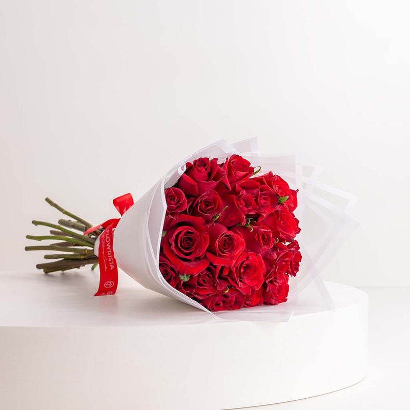 20 Red Roses Bouquet