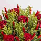 Flowrista Red Botanica Luxe Box