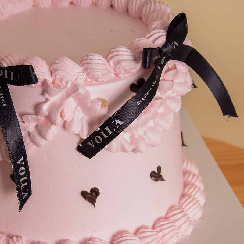 Voila Blush Cocoa Cake
