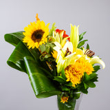 Summer Blooms Vase – Bright & Cheerful Mix