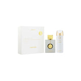 Armaf Club de Nuit White Imperiale Gift Set & Blue Hydrangeas & White Roses