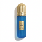 Brazilian Tobacco 100 ml blue ribbed perfume bottle with gold-coloured domed cap