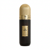 Cuban Tobacco 100 ml black ribbed perfume bottle with a gold domed cap and gold label