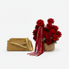Parfois Olive Crossbody with Red Roses Basket